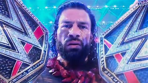 Universal Champion Roman Reigns def. WWE Champion Big E.
